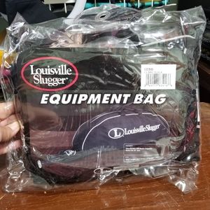 Louisville Slugger Black Duffel Bag